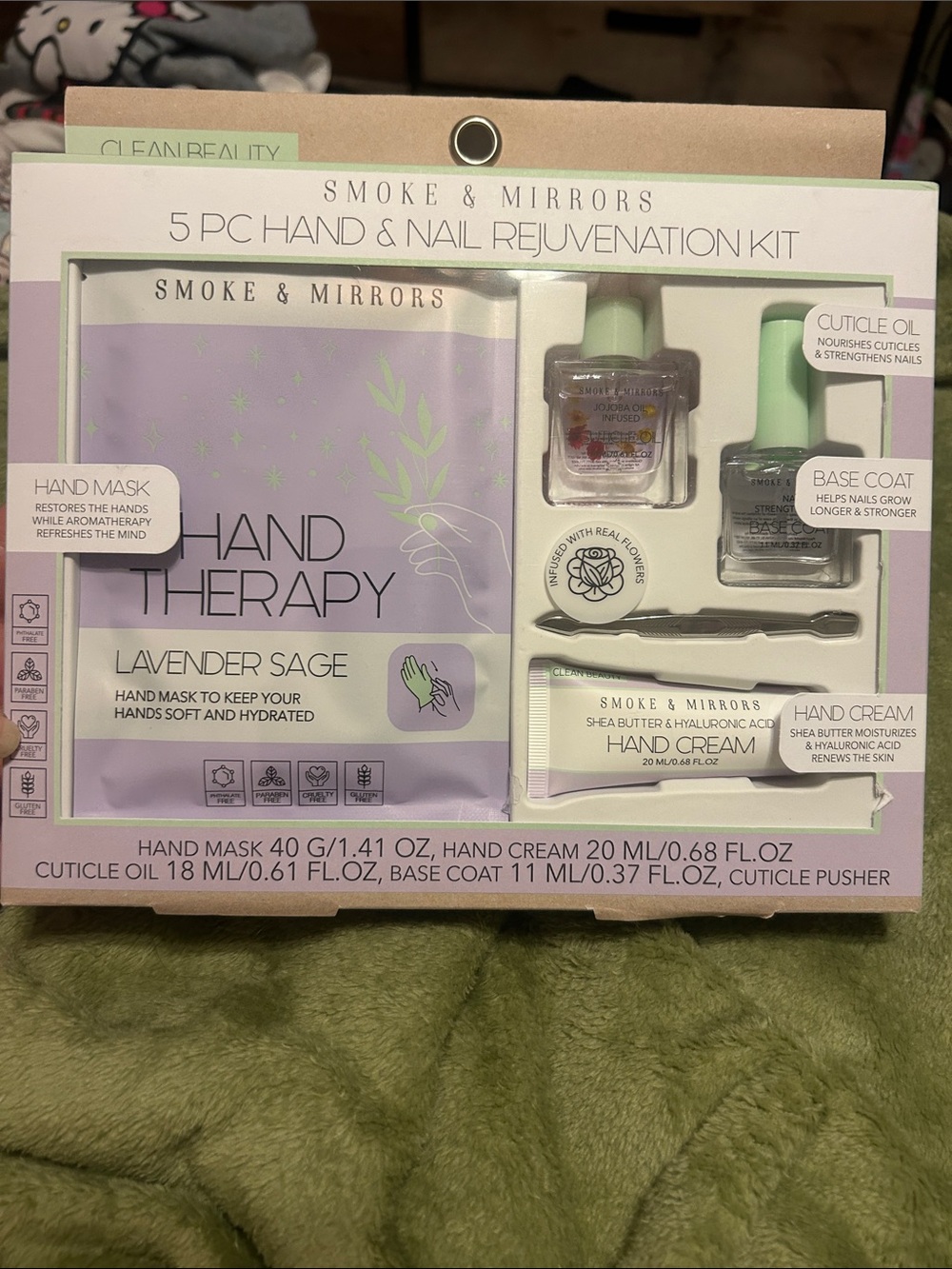 Smoke & Mirrors Lavender Sage Hand Therapy Kit - Lavender